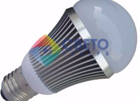 LED лампа светодиодная E27 12 W 24В и 220B