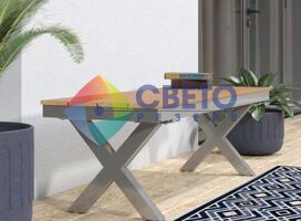 Уличная скамейка в стиле LOFT Серый (NS-2192)