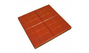 Вибролитая плитка Сетка (коричневый) h50mm
