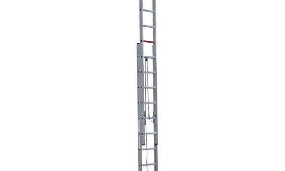 Двухсекционная лестница выдвигаемая тросом VIRASTAR 2x10 ступеней