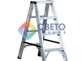 Двухсторонняя стремянка VIRASTAR EVEREST PRO 2x4 ступени