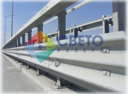 Трехволновые мостовые одноярусные ограждения металлические барьерного типа ТУ 5216-003-03910056-2008